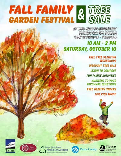 Fall Family Garden Festival Flier