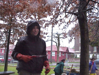 Restorative pruning of existing plants.