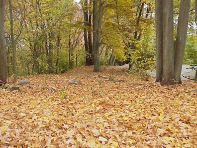 The site in fall 2002.
