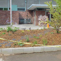 The finished big bed.