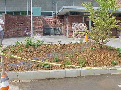 The finished big bed.