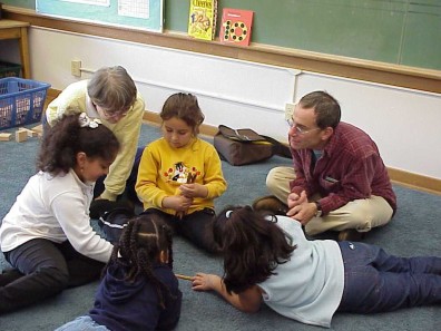 Visiting the classroom of our assistants.