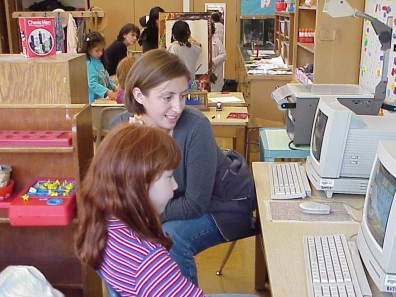 Visiting the classroom of our assistants.