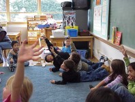 Visiting the classroom of our assistants.