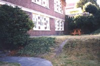 The site prior to renovation (lower terrace).