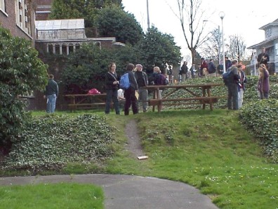 The site prior to renovation.