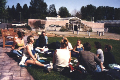 Design brainstorming at the Center for Urban Horticulture (April 29, 1999)
