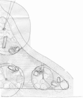 Site 2 overhead rendering of plan