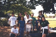 The UW students who worked on the Triangle site (May 1999).