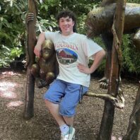 Portrait of a a person facing the camera