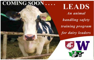 Coming Soon: LEADS. An animal handling safety training program for dairy leaders.
