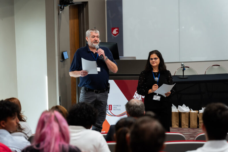 AGI Day co-directors speaking 