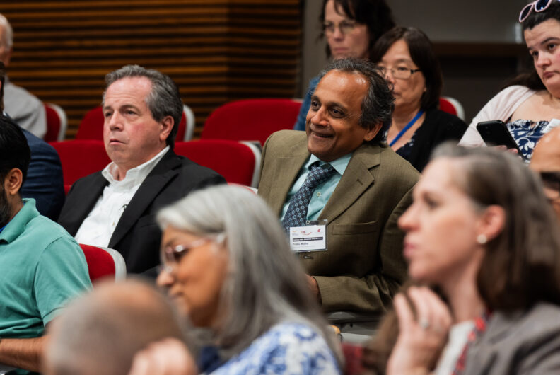 People sitting in the audience