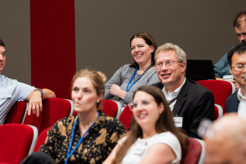 People sitting in the audience