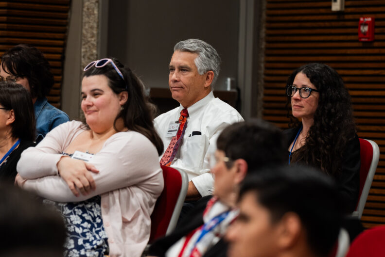 People sitting in the audience