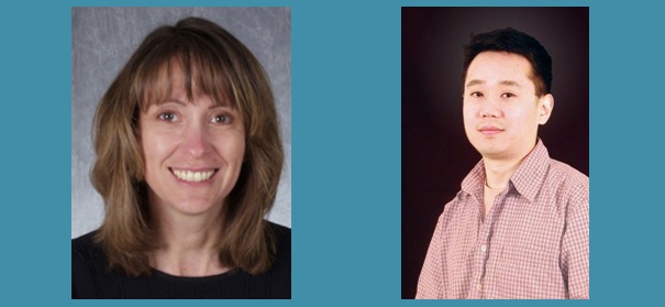Two portraits of Dr. Katrina Mealey and Dr. Ming Xian
