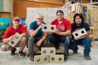 Drywall Waste Blocks