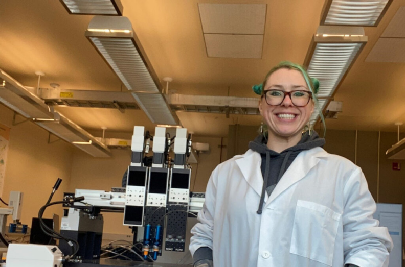 Sonja Sargent Sparks, recipient of NSF graduate fellowship.