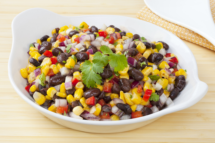 Rainbow Black Bean Salad