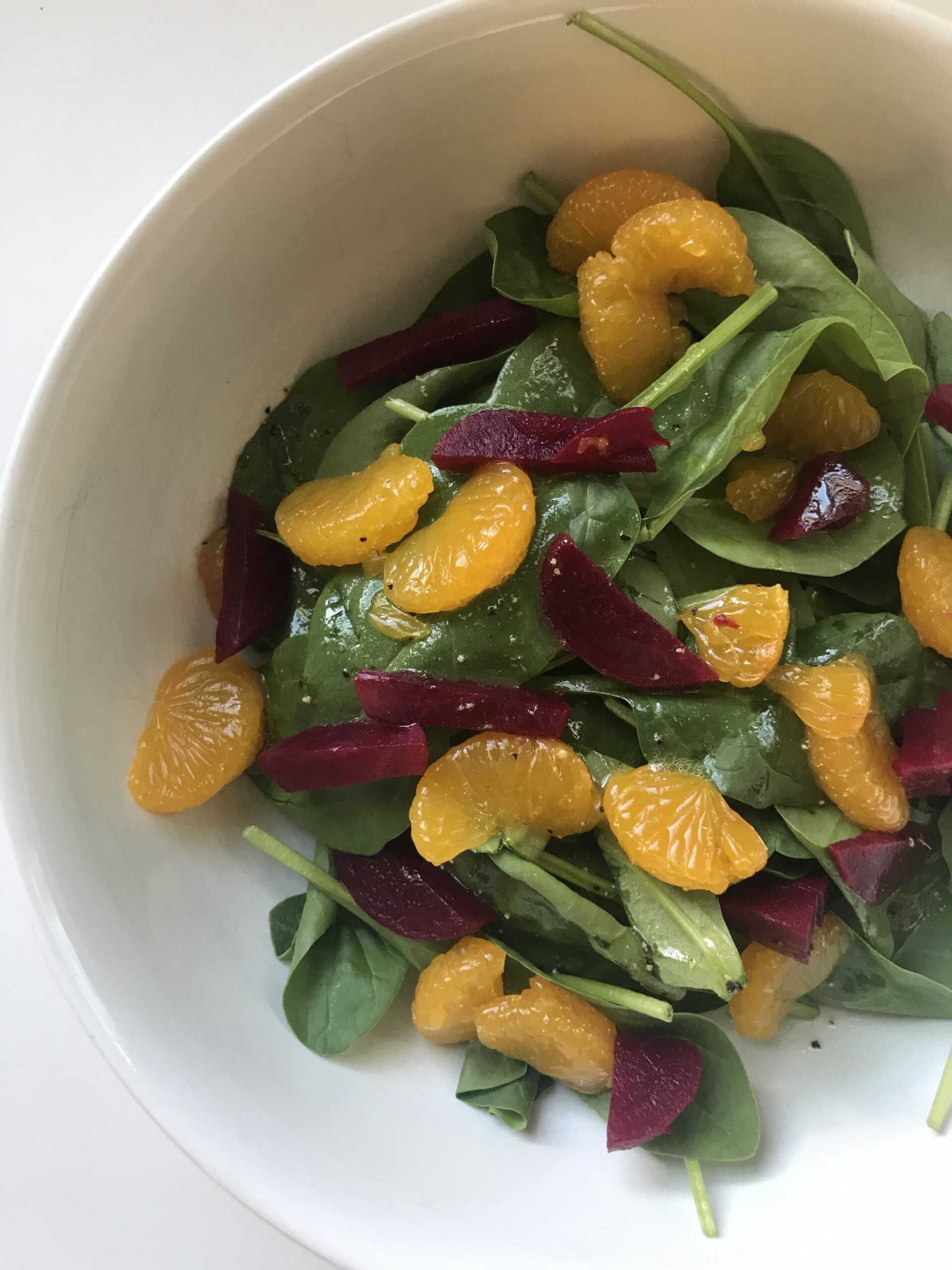 Video How To: Spinach, Orange, Beet Salad