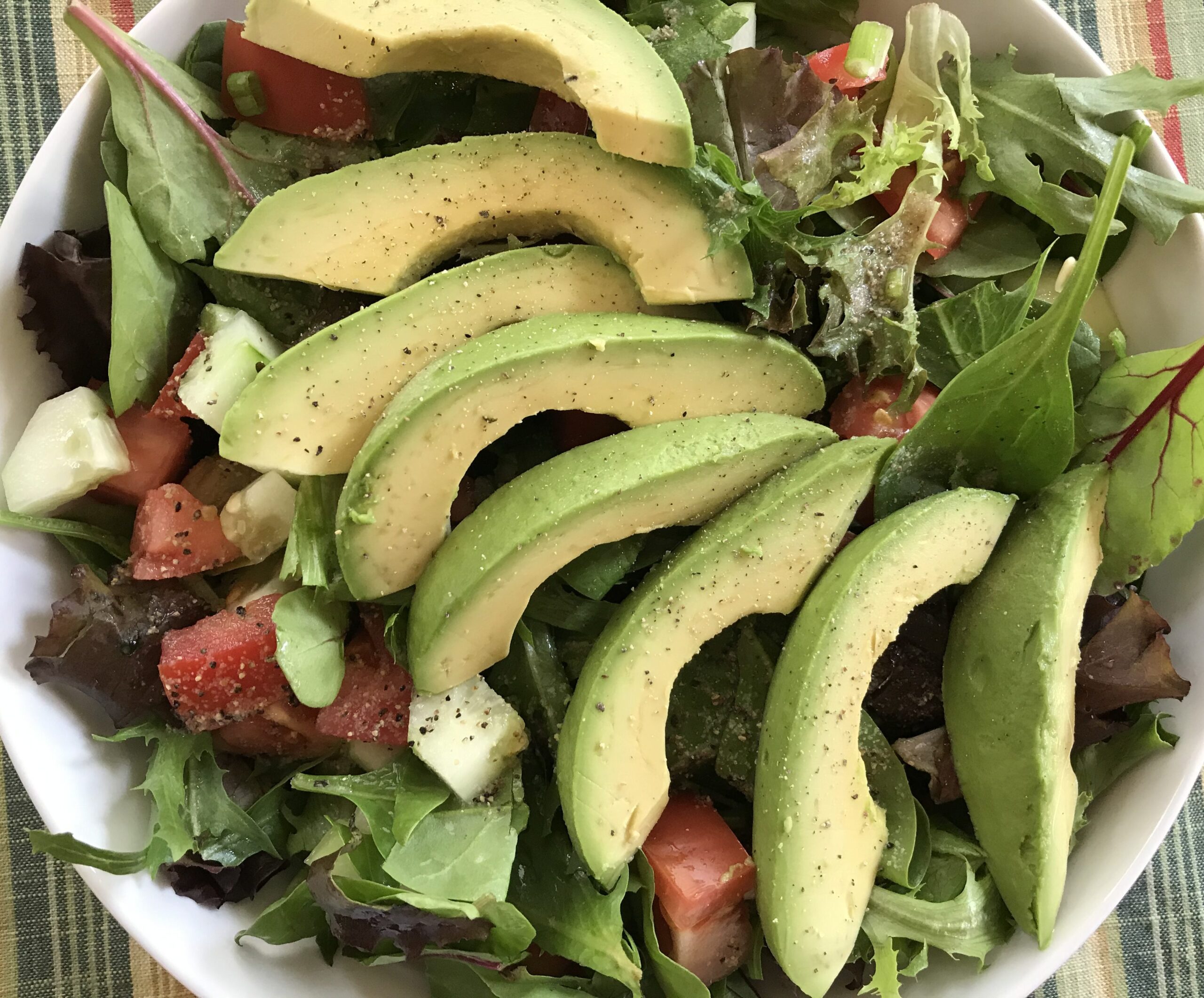 Avocado Garden Salad