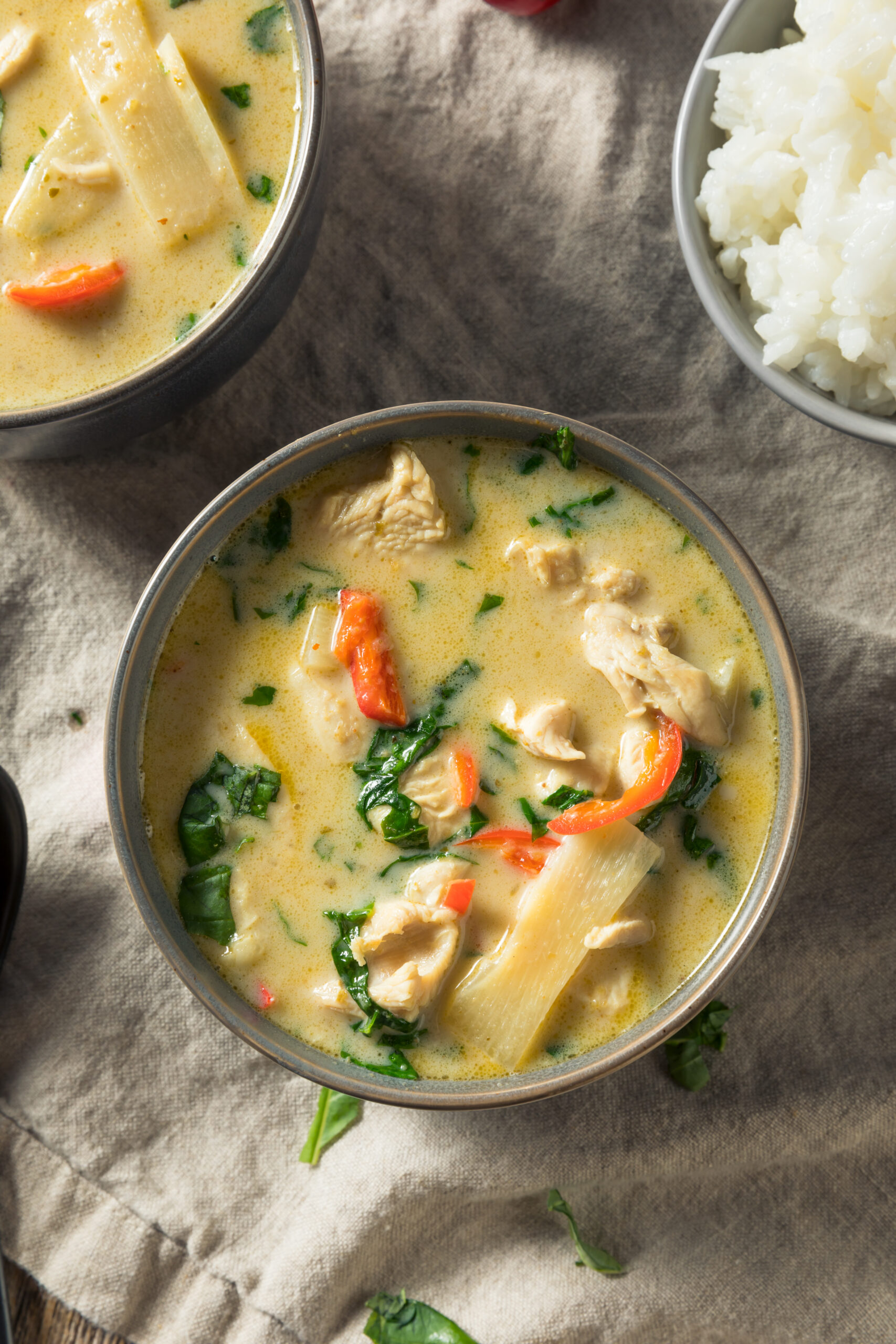 Green Curry with Fish and Potatoes