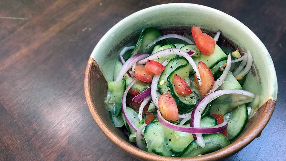 Pipino (Cucumber) Salad