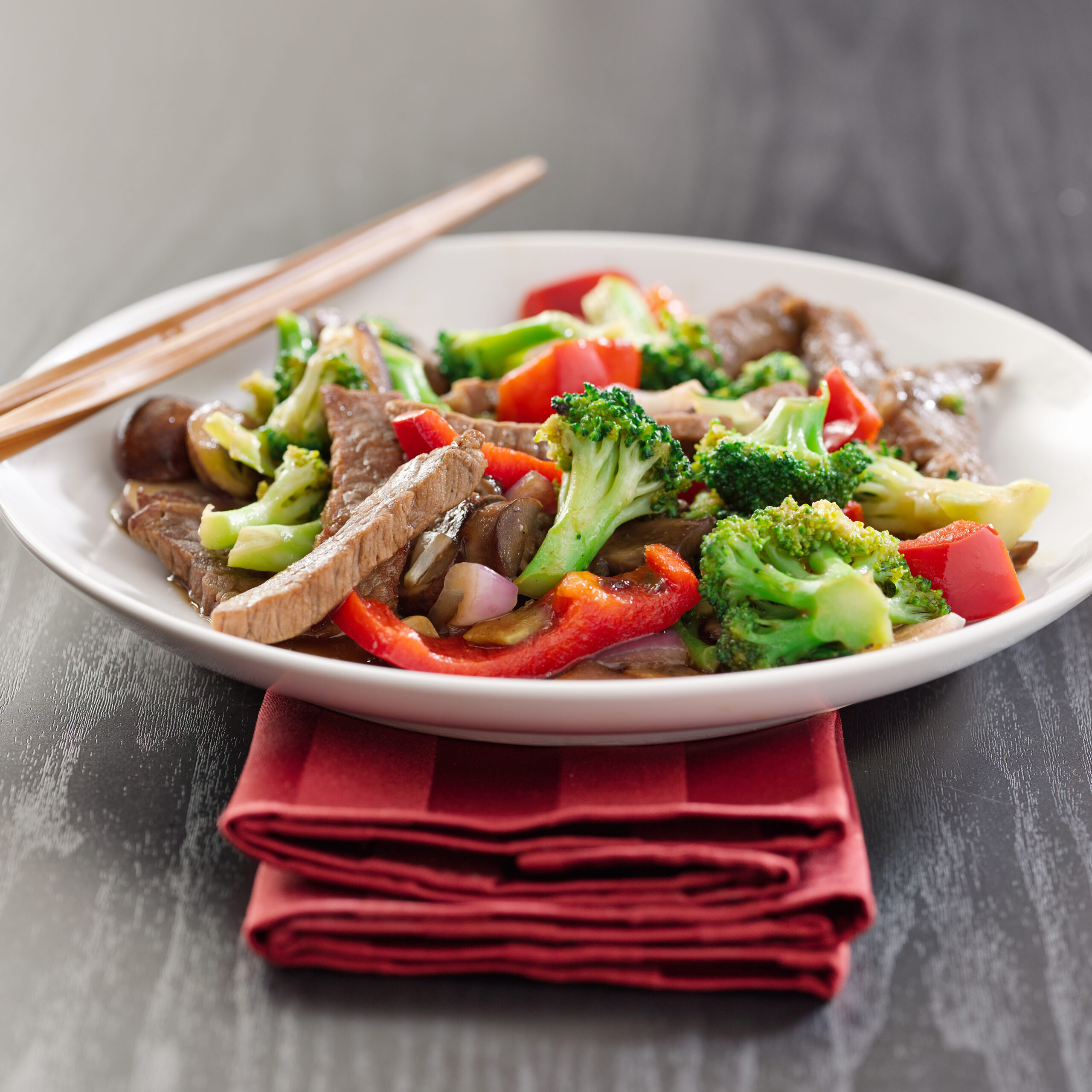 Stir Fry Vegetables and Beef
