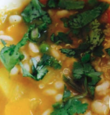 Peruvian Three-grain Soup