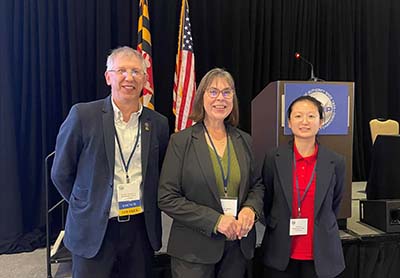 S. Tolmachev, K. Higley, and X. Liu at the National Council on Radiation Protection Meeting