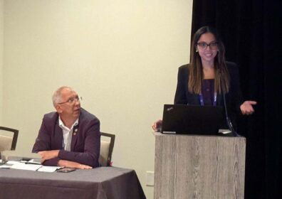 Sergey Tolmachev chairs the Radionuclide Decorporation Agents and Chelation Therapy session.