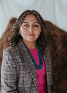 Heather Crowshoe portrait