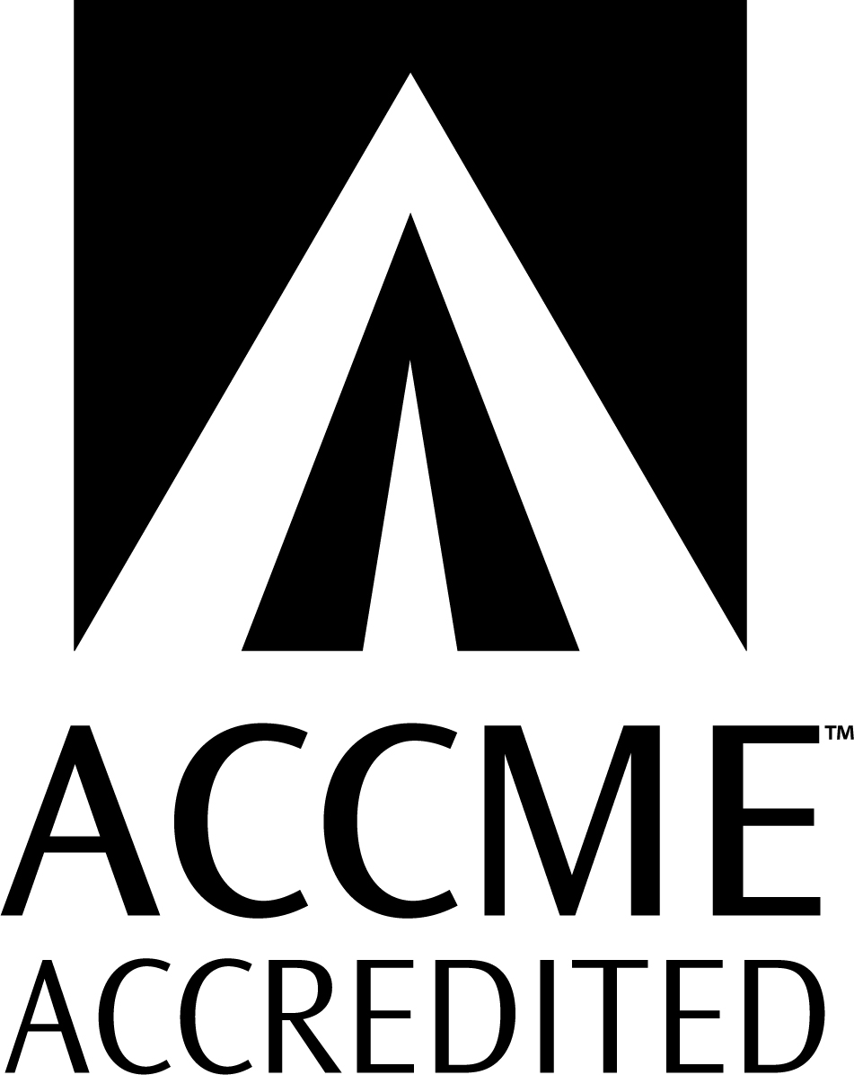 ACCME ™ Accredited.