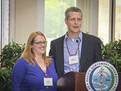 pat o'conner at ceremony