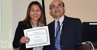 vergara accepts top prize