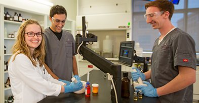 Connie Remsberg working with students