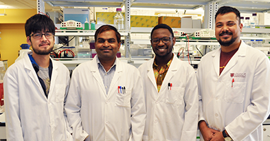 Dr. Shobhan Gaddameedhi's lab group