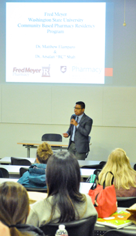 Matthew Elamparo presenting