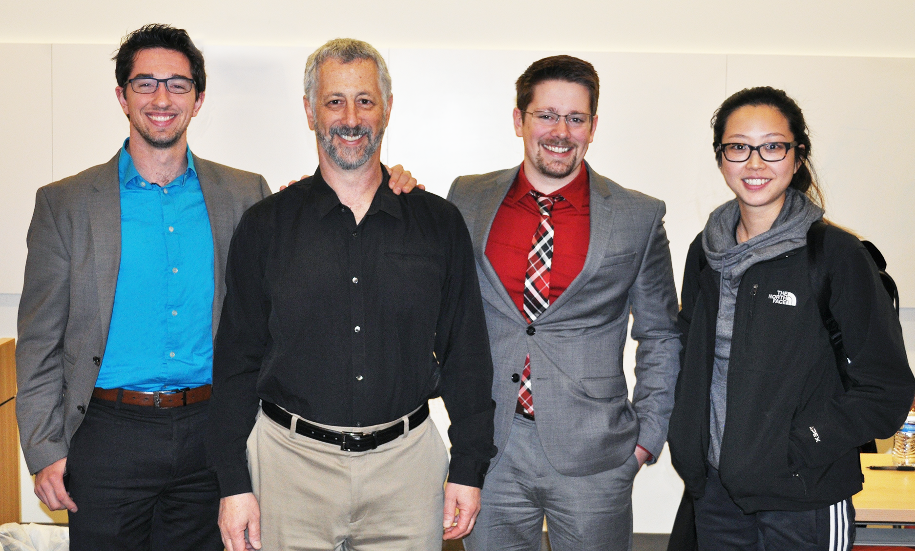 Michael L. Brandt with students