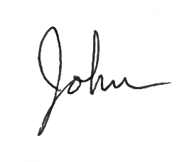 John's signature