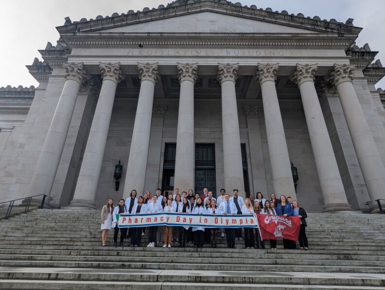 Pharmacy students gather in Olympia for Legislative Day