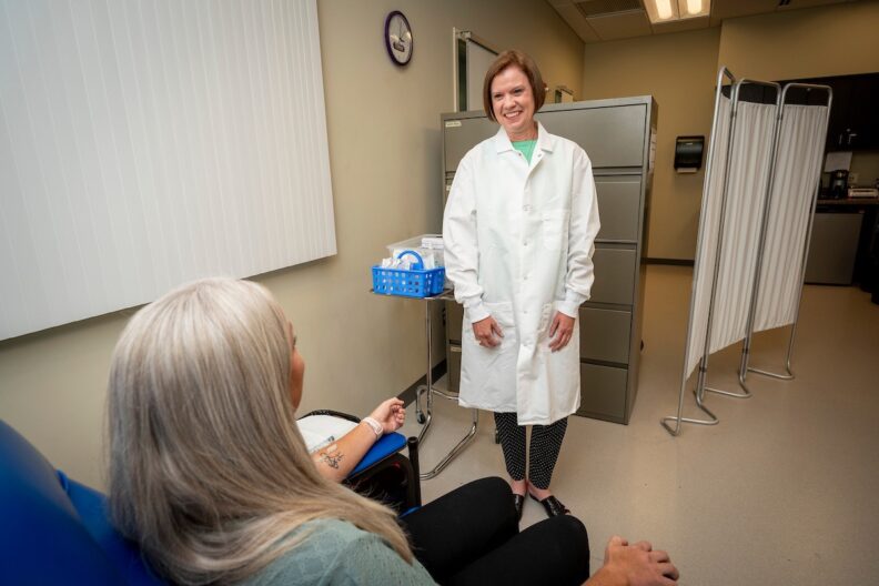 Mary Paine, a professor in the Department of Pharmaceutical Sciences in WSU’s College of Pharmacy and Pharmaceutical Sciences, will lead a five-year project studying the effects of kratom. (WSU photo)