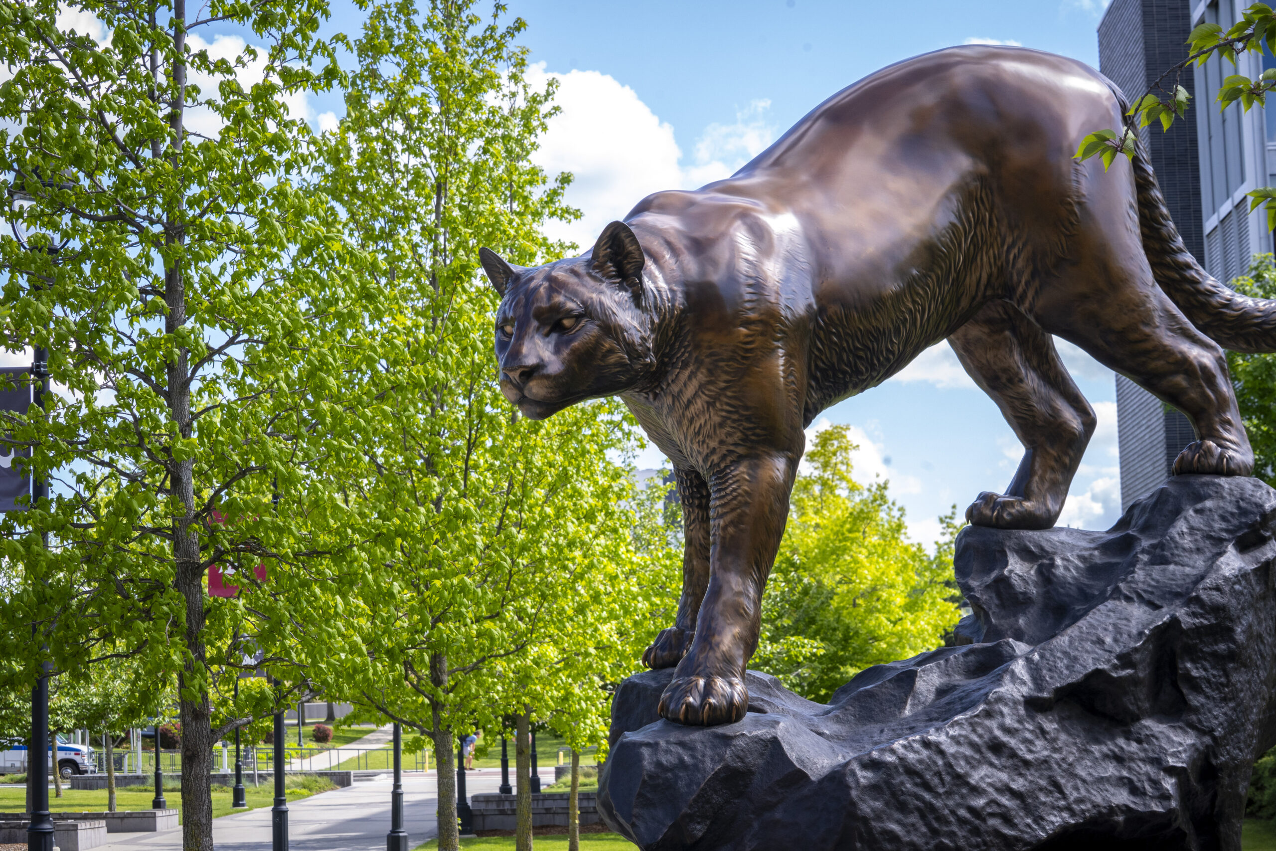cougar statue