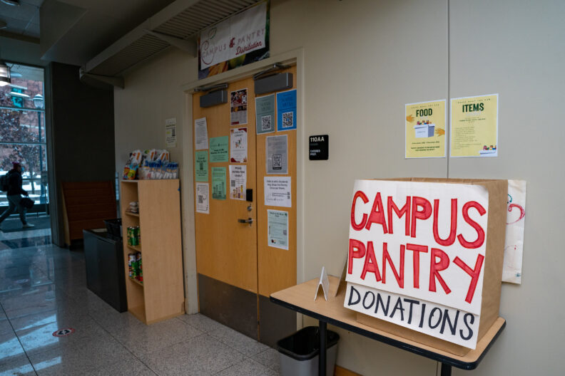 An NAHS blanketed during commencement ceremony.