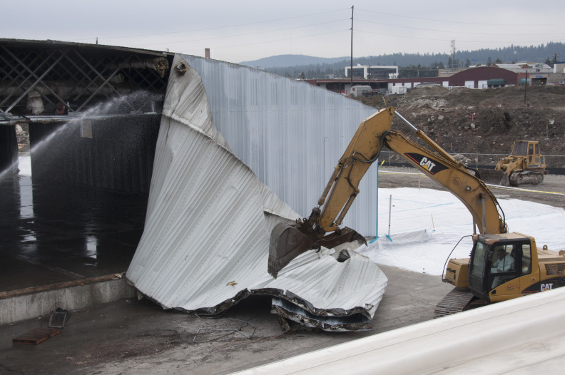 Peirone Warehouse Demolition WSU Spokane