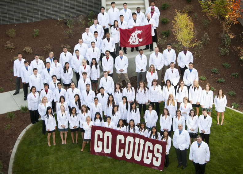 WSU Spokane health sciences students