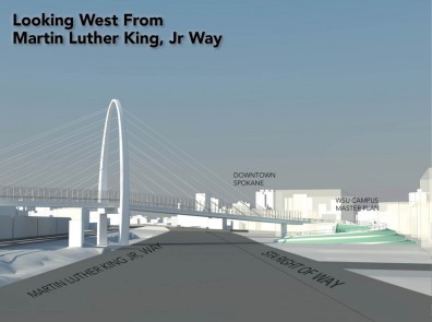 Spokane University District Gateway Bridge