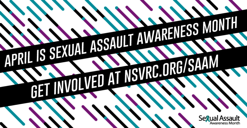 Sexual Assault Awareness Month Graphic