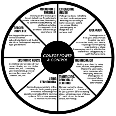 Sexual Assault Awareness Wheel 1