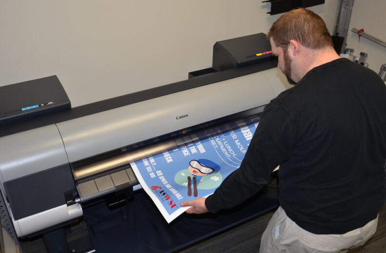 Poster printer